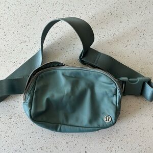 Teal Lululemon belt bag